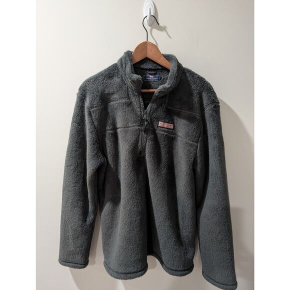 Vineyard Vines Quarter Zip Fleece Pullover - Picture 1 of 3